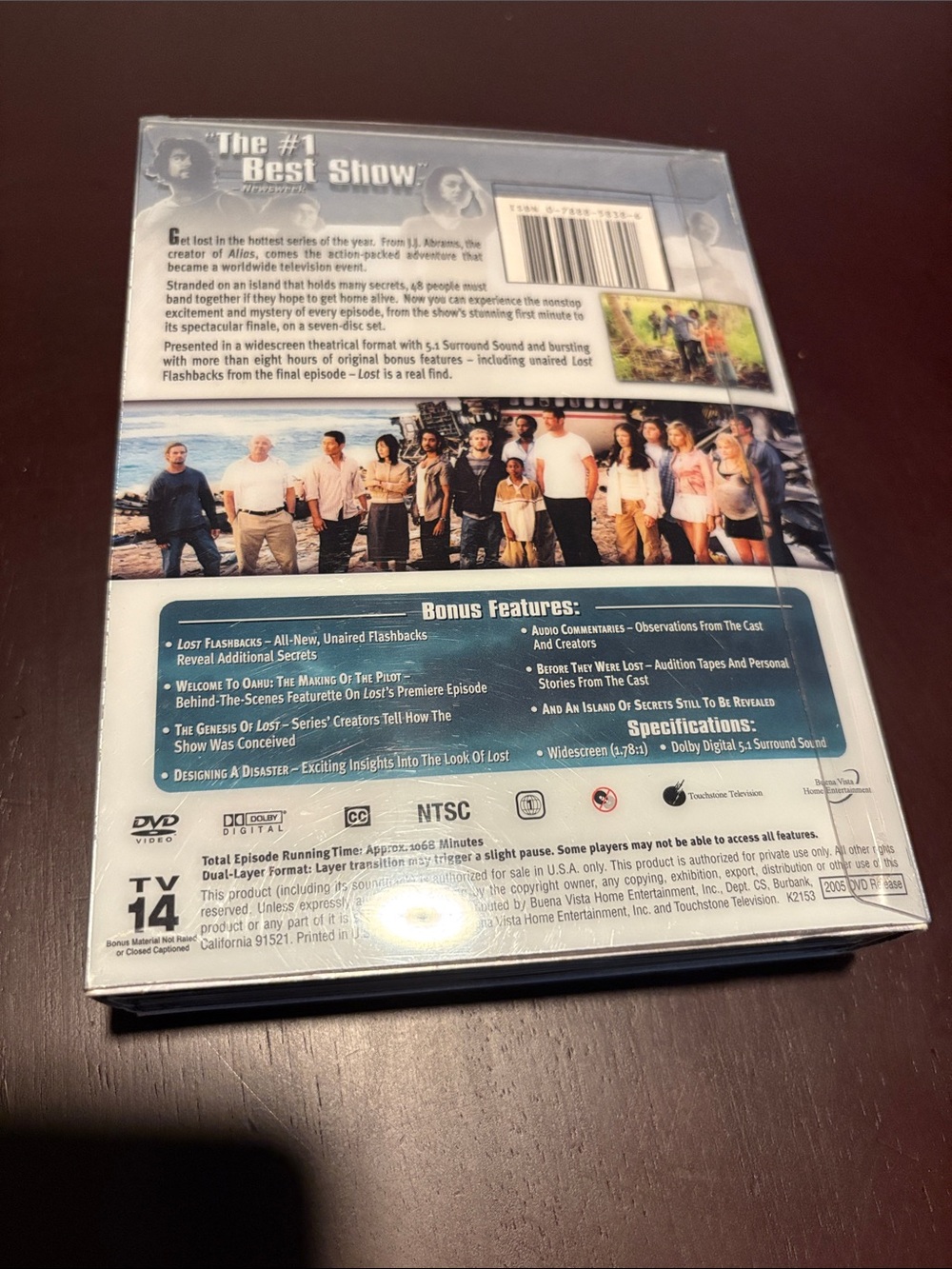 LOST The Complete First Season DVD with Slipcase - Picture 2 of 2
